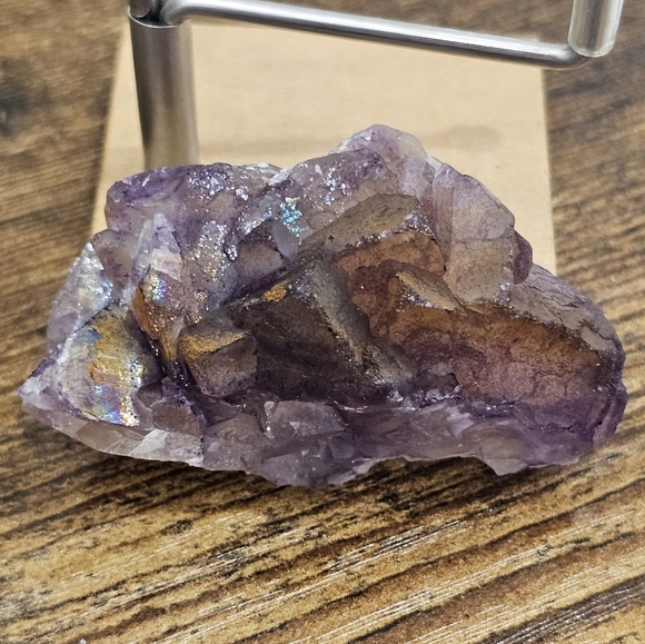 Other - Iridescent rainbow fluorite cluster